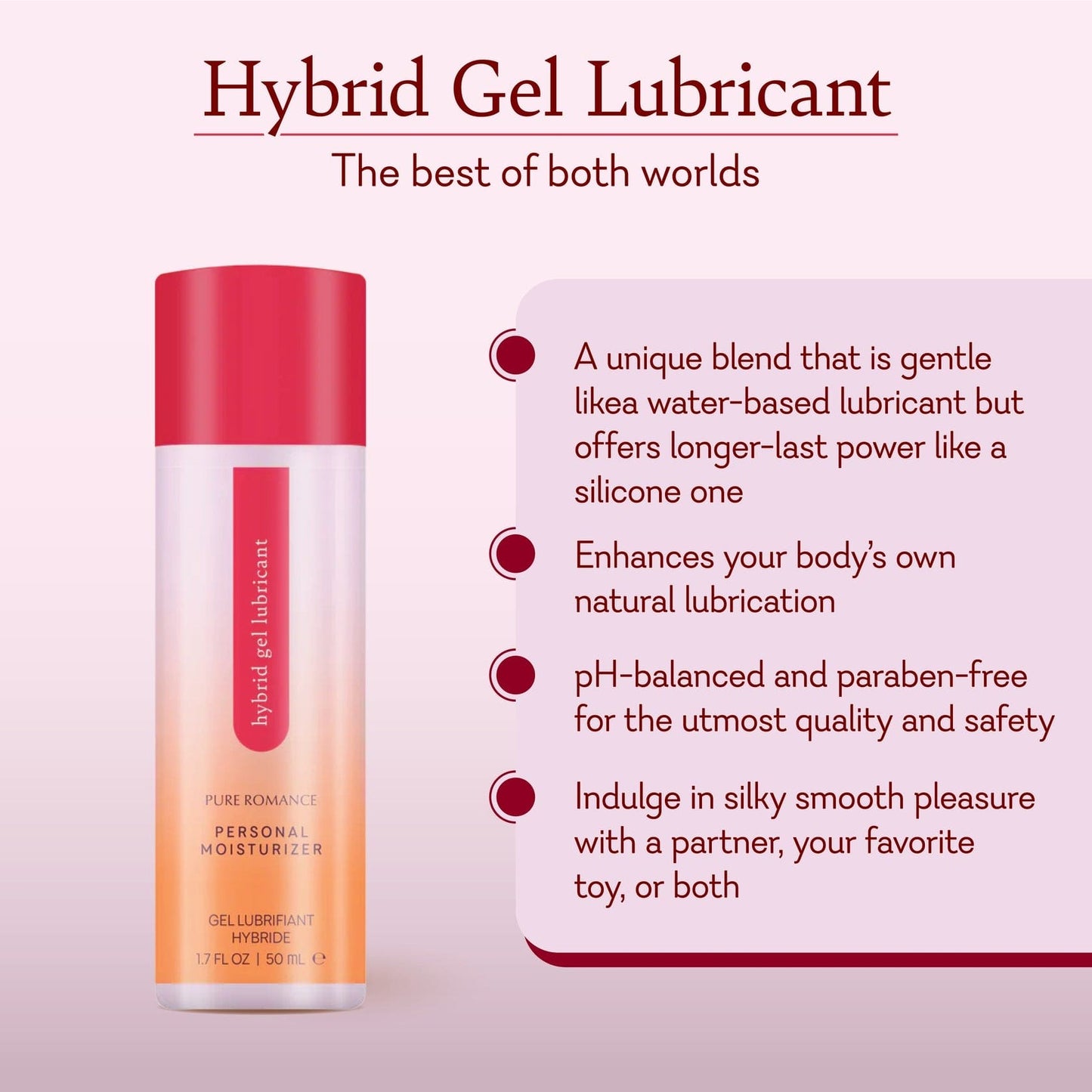 Lubricante en gel híbrido