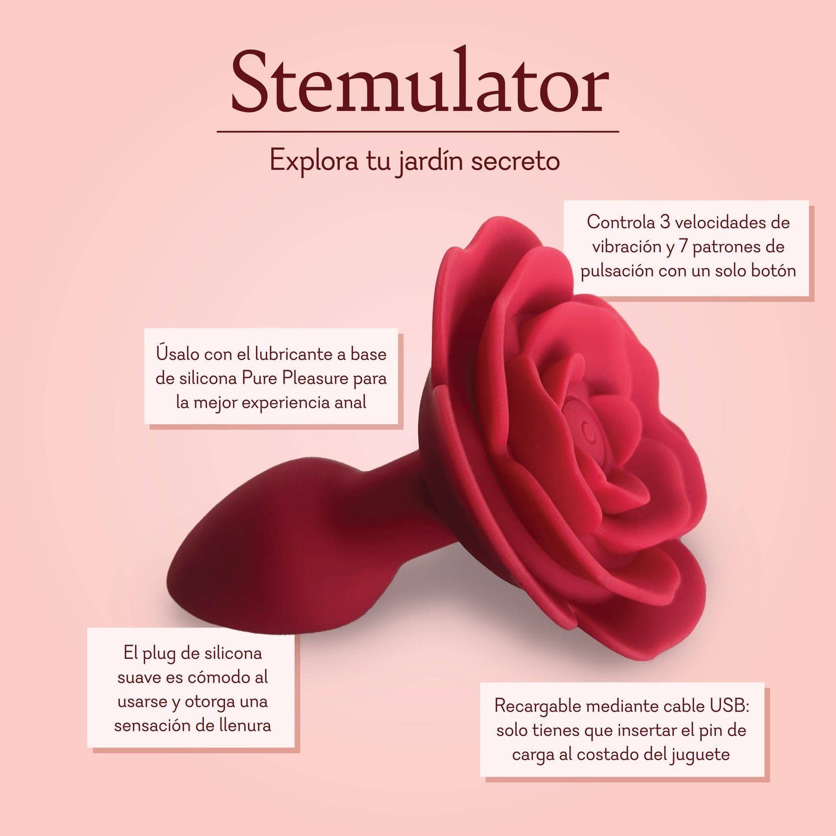 Stemulator - Plug Anal Fantasia & Romance Stemulator - Plug Anal Fantasia & Romance